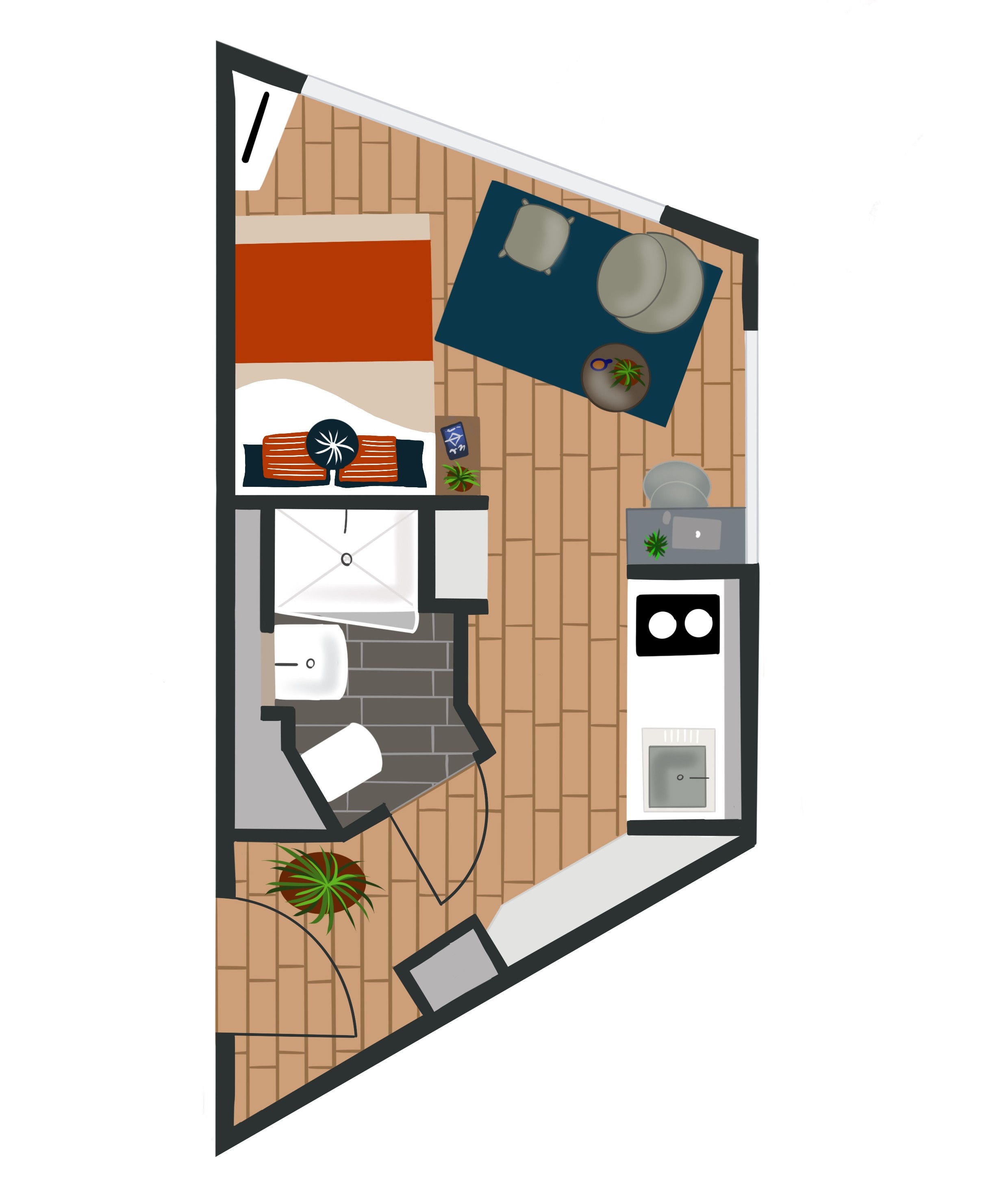 Floorplan for Cosy Plus