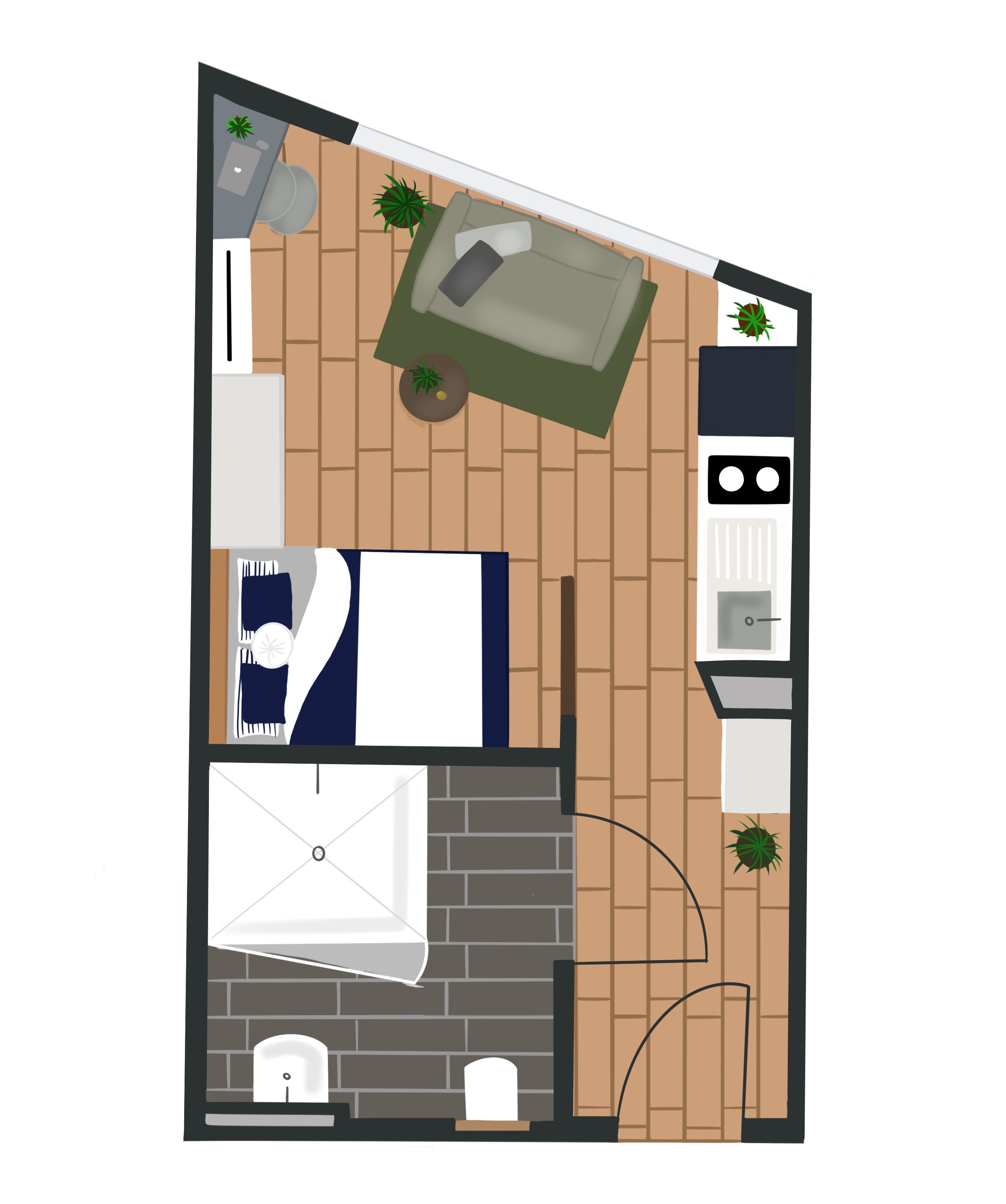 Floorplan for Roomy Plus