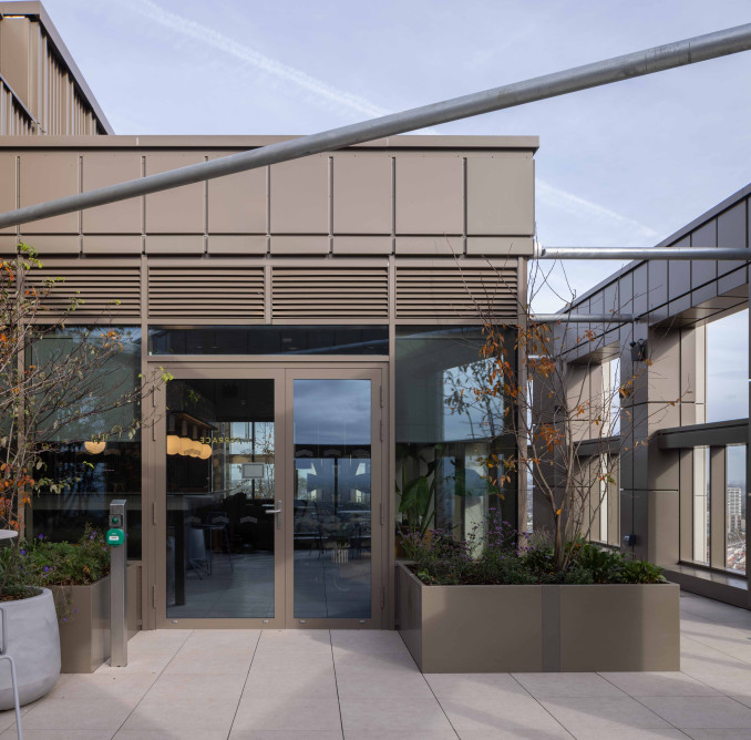 Outdoor spaces at Enclave